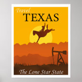 Texas, Der Lone Star Staat, Poster (Vorne)