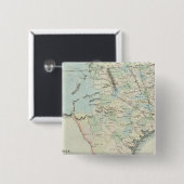 Texas der USA Button (Vorne & Hinten)