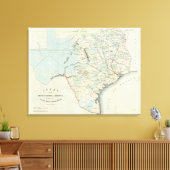 Texas der USA Leinwanddruck (Insitu (Wohnzimmer))