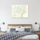 Texas der USA Leinwanddruck (Insitu (Schlafzimmer))