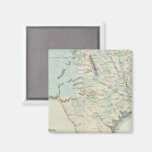 Texas der USA Magnet (Vorderseite/Rückseite)