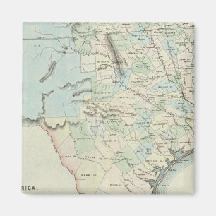 Texas der USA Magnet