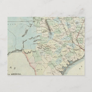Texas der USA Postkarte