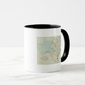 Texas der USA Tasse (VorderseiteRechts)