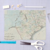 Texas des USA Seidenpapier (Handwerk)