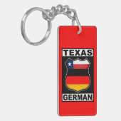 Texas Deutscher Schlüsselanhänger (Vorderseite links)