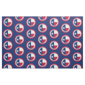 Texas die einziger Stern-personalisierte Flagge Stoff (Fat Quarter (45,7 x 55,9 cm))