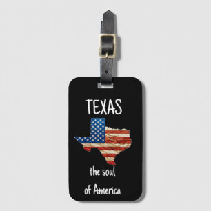 TEXAS die Seele Amerikas Gepäckanhänger