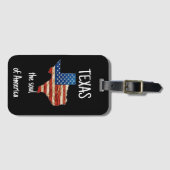 TEXAS die Seele Amerikas Gepäckanhänger (Vorderseite (Horizontal))