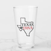 ‚Texas DIVA‘ Glas (Vorderseite)