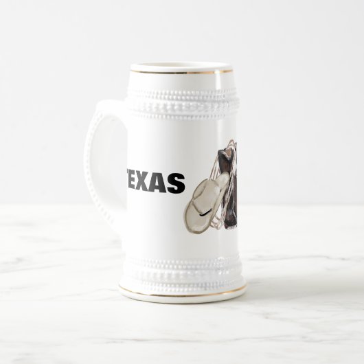 TEXAS DREAM BIERGLAS (Vorderseite Links)