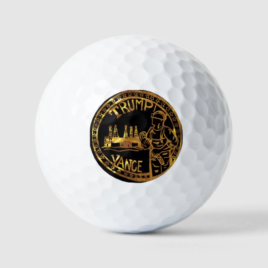 TEXAS DRILL BABY DRILL GOLFBALL (Vorderseite)