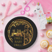 TEXAS DRILL BABY DRILL PAPPTELLER (Party)