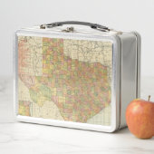 Texas durch Rand McNally Metall Brotdose (Beispiel)