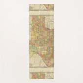 Texas durch Rand McNally Yogamatte (Vorderseite)