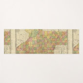 Texas durch Rand McNally Yogamatte (Vorderseite (Horizontal))