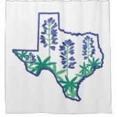 Texas Duschvorhang, Texas Staat, Texan, Texas Duschvorhang (Vorderseite)