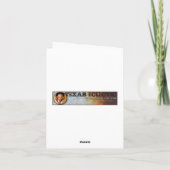 Texas Eclectic " Cowgirl Collection Nr. 2 Karte (Rückseite)