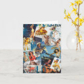 Texas Eclectic " Cowgirl Collection Nr. 2 Karte (Gelbe Blume)