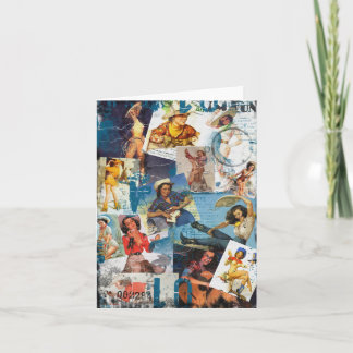 Texas Eclectic " Cowgirl Collection Nr. 2 Karte