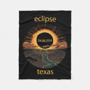 Texas Eclipse April 8 2024 04.08.2024 Texas Solar Fleecedecke
