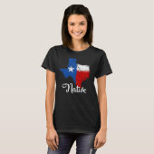 Texas-Eingeborener - beunruhigt T-Shirt (Vorne ganz)