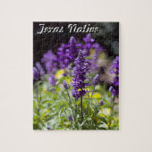Texas-Eingeborener - Bluebonnet-Puzzlespiel Puzzle (Vertikal)
