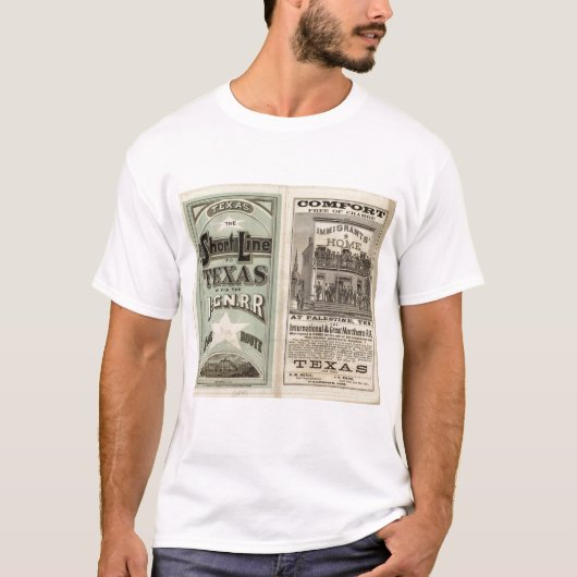 Texas-Eisenbahn T-Shirt (Vorderseite)