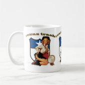 Texas eklektisch: Texas-Abfall! Kaffeetasse (Links)