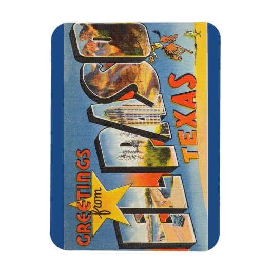 Texas, El Paso Magnet (Vertikal)