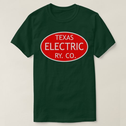Texas Electric Railway Logo T-Shirt (Design vorne)