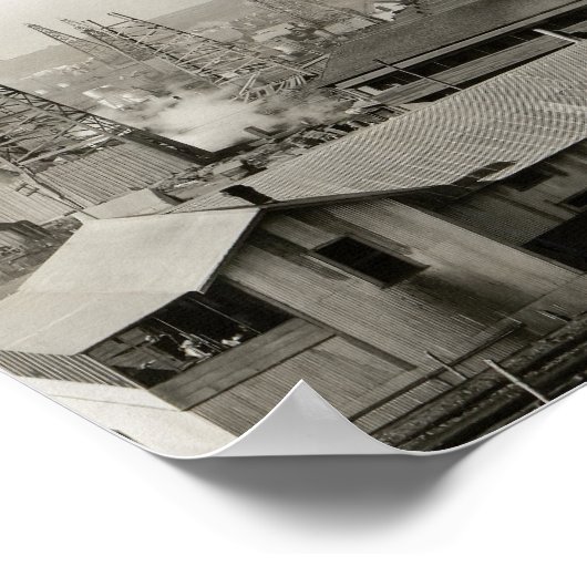 TEXAS EPIC ÖL 1919 POSTER (Ecke)