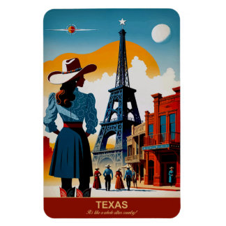 Texas: Es ist wie ein völlig anderes Land Flexibel Magnet