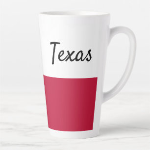 Texas Fahne 17 oz. Latte Cup Milchtasse