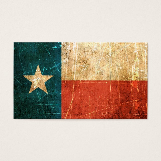 Texas-Fahne, gekocht (Vorderseite)