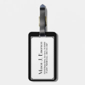 Texas-Fahne Gepäckanhänger (Rückseite vertikal)