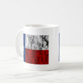 texas-Fahne Kaffee-Tasse Kaffeetasse (Vorderseite Links)