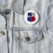 Texas-Farbe des Weg-66 Button (Beispiel)