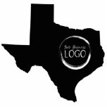 Texas Farbe Form mit Logo-Image Fotoskulptur Schlüsselanhänger<br><div class="desc">Sie können die Farbe der Form des Staat von Texas ändern. Hinweis: Die Küstenlinie und die Kontur werden künstlerisch verändert, um dem System das Erstellen der Ausschnitt-Form zu erleichtern. Wenn Sie Ihr Logo verschieben, stellen Sie sicher, dass Sie Ihr Logo von den Kanten behalten haben.</div>