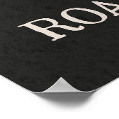 Texas Farm Road Chicken Poster (Ecke)