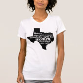 Texas Feminist Virus Custom T-Shirt (Vorderseite)