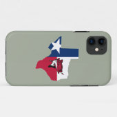 Texas Fishing Case-Mate iPhone Hülle (Rückseite (Horizontal))