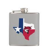 Texas Fishing Flachmann (Vorderseite)