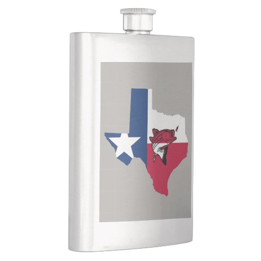 Texas Fishing Flachmann (Rechts)