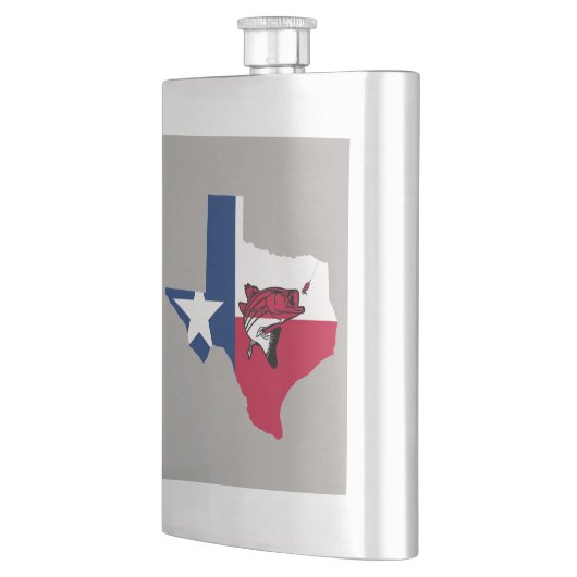 Texas Fishing Flachmann (Links)