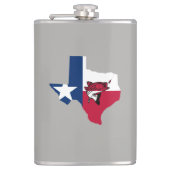 Texas Fishing Flachmann (Vorderseite)