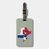 Texas Fishing Gepäckanhänger (Vorderseite vertikal)