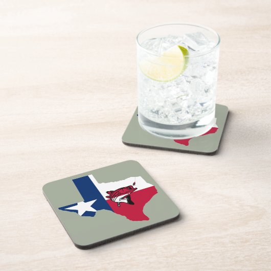 Texas Fishing Getränkeuntersetzer (Rechte Seite)