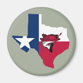 Texas Fishing Magnet (Vorne)