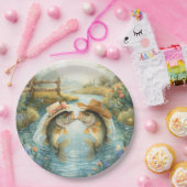 Texas Fishing Wedding  Pappteller (Party)